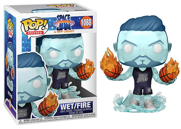 Funko Pop! Wet/Fire Space Jam A New Legacy 1088 Vinyl Figure in PopShield Protector