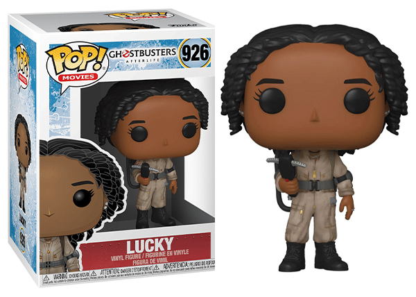 Funko Pop! Lucky Ghostbusters: Afterlife 926 Vinyl Figure in PopShield Protector