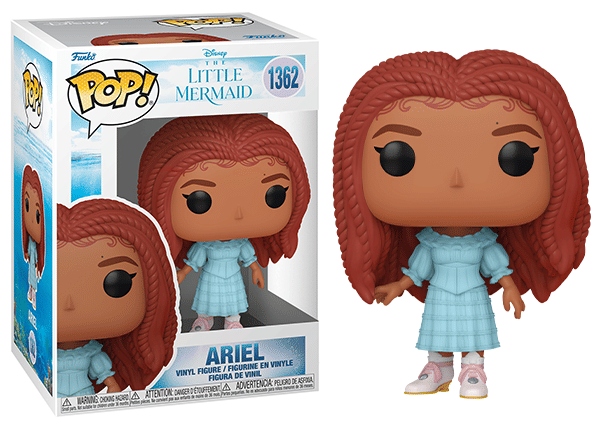 Funko Pop! Ariel Blue Dress, The Little Mermaid 1362 Vinyl Figure in PopShield Protector