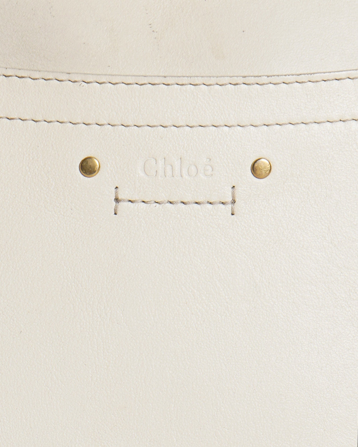 Chloé Roy Medium Smooth Leather and Suede Shoulder Bag