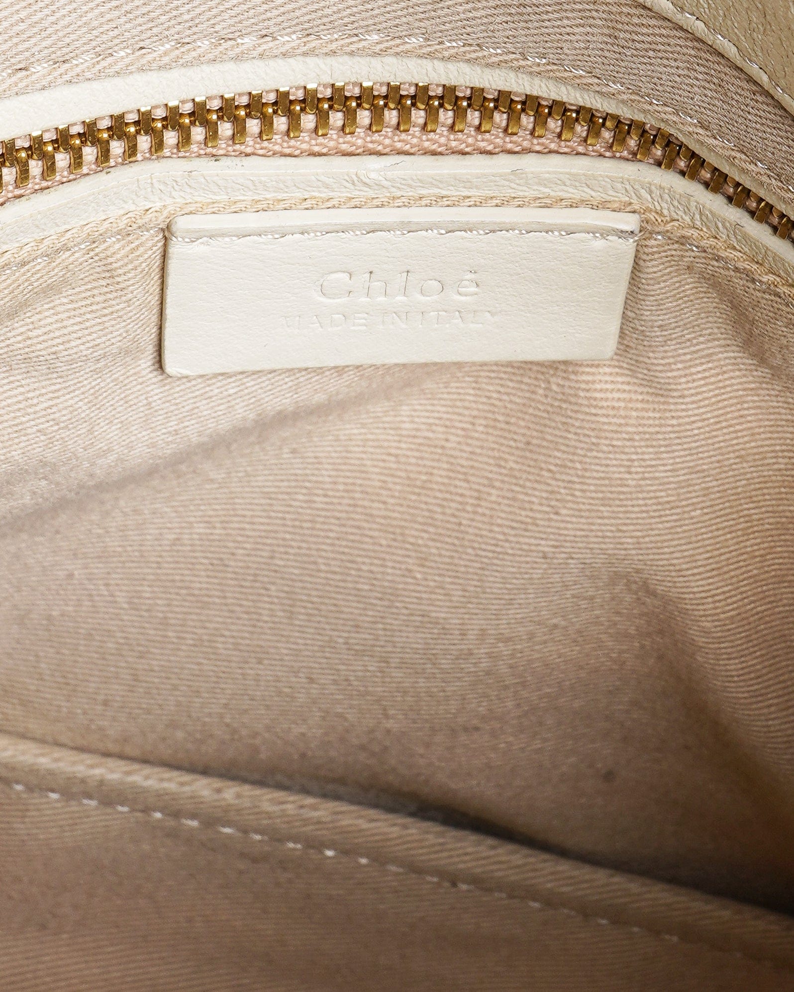 Chloé Roy Medium Smooth Leather and Suede Shoulder Bag
