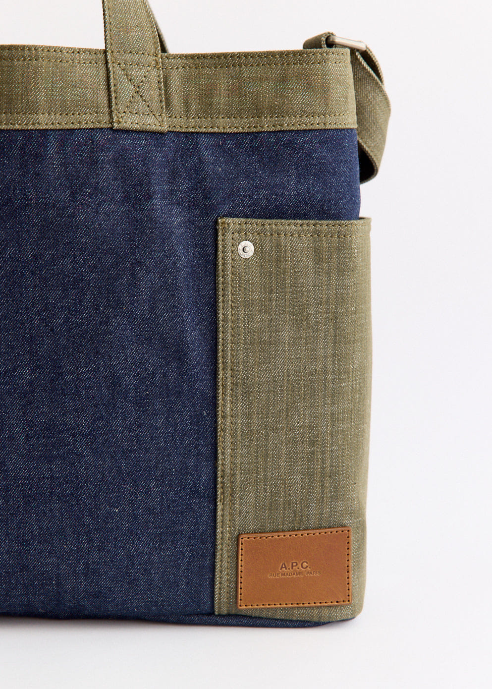 A.P.C. Denim Tote Bag
