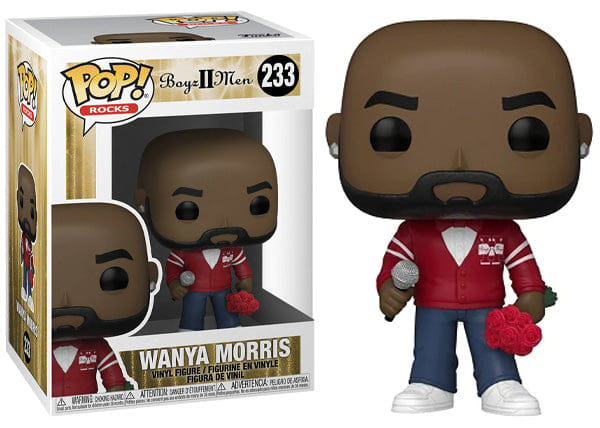 Funko Pop! Wanya Morris Boyz II Men 233 Vinyl Figure in PopShield Protector