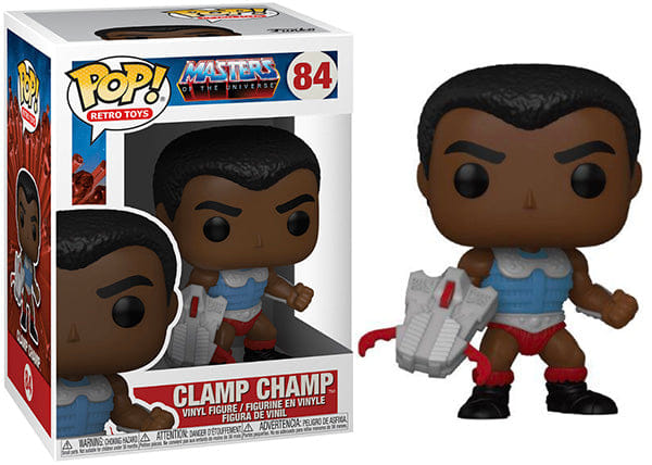 Funko Pop! Clamp Champ Retro Toys, Masters of the Universe 84 Vinyl Figure in PopShield Protector