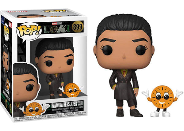 Funko Pop! Ravonna Renslayer w/ Miss Minutes Loki 899 Vinyl Figure in PopShield Protector