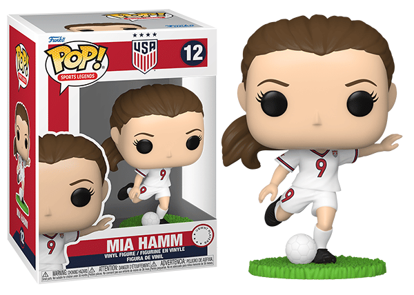 Funko Pop! Mia Hamm Sports Legends 12 Vinyl Figure in PopShield Protector
