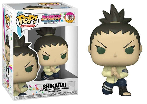 Funko Pop! Shikadai Boruto 1039 Vinyl Figure in PopShield Protector