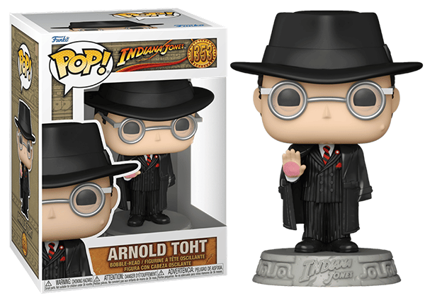 Funko Pop! Arnold Toht Indiana Jones 1353 Vinyl Figure in PopShield Protector