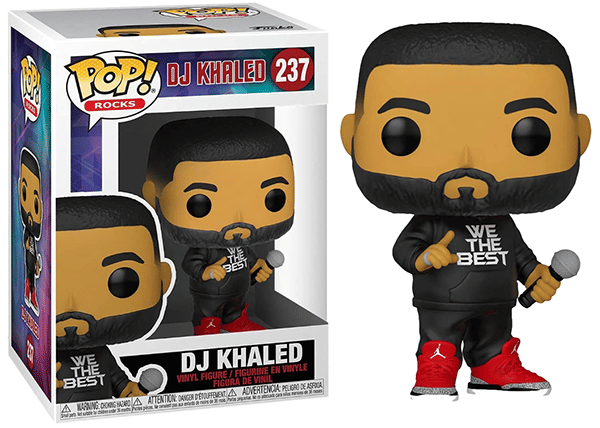 Funko Pop! DJ Khaled 237 Vinyl Figure in PopShield Protector