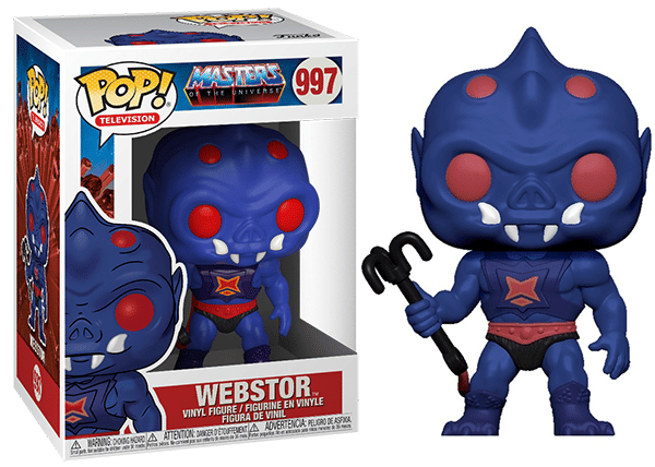Funko Pop! Webstor Masters of the Universe 997 Vinyl Figure in PopShield Protector