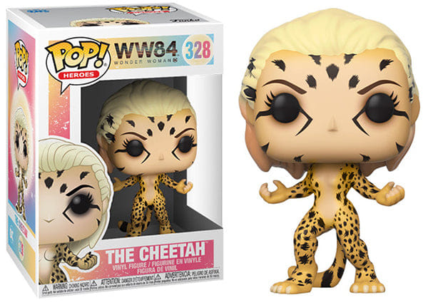 Funko Pop! The Cheetah WW84 328 Vinyl Figure in PopShield Protector