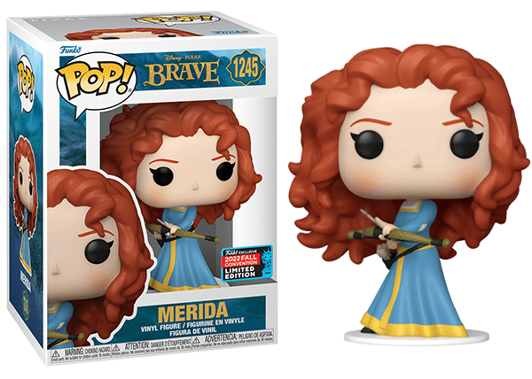 Funko Pop! Merida Brave 1245 - Fall Convention Exclusive Vinyl Figure in PopShield Protector