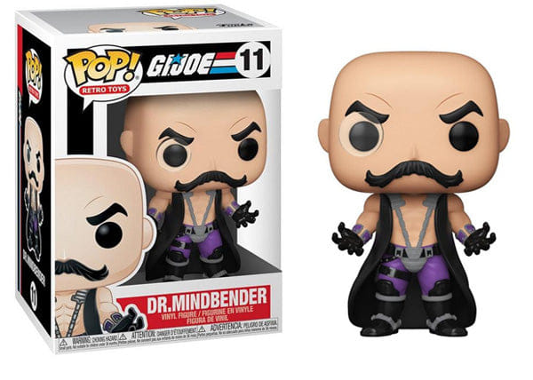 Funko Pop! Dr. Mindbender G.I. Joe, Retro Toys 11 Vinyl Figure in PopShield Protector