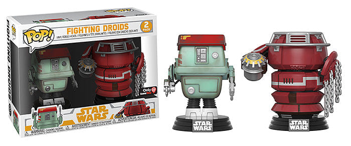 Funko Pop! Fighting Droids 2 - pk - GameStop Exclusive Vinyl Figure