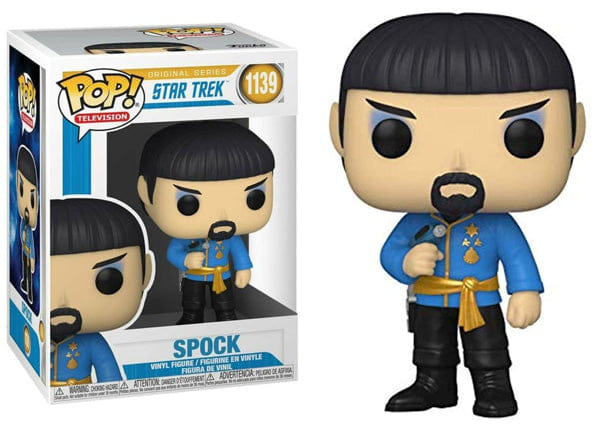 Funko Pop! Spock Mirror, Mirror Outfit, Star Trek 1139 Vinyl Figure in PopShield Protector