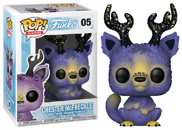 Funko Pop! Chester McFreckle Fall, Monsters 05 Vinyl Figure in PopShield Protector