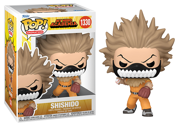Funko Pop! Shishido Baseball, My Hero Academia 1330 Vinyl Figure in PopShield Protector