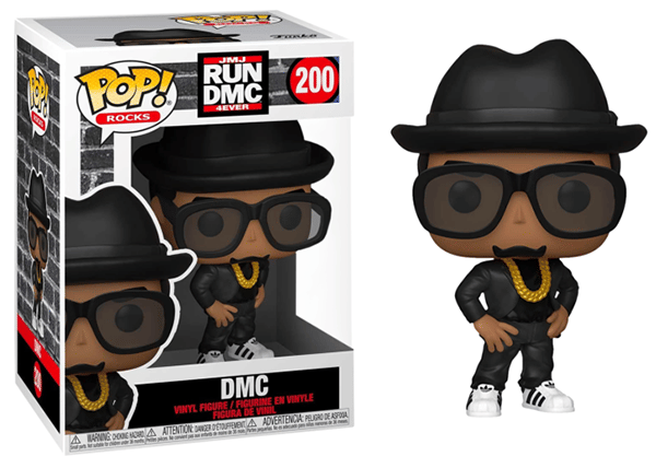 Funko Pop! DMC Run DMC, JMJ 4EVER 200 Vinyl Figure in PopShield Protector