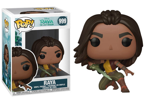 Funko Pop! Raya Warrior Pose, Raya and the Last Dragon 999 Vinyl Figure in PopShield Protector