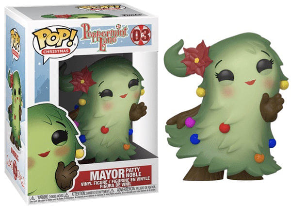 Funko Pop! Mayor Patty Noble Peppermint Lane 03 Vinyl Figure in PopShield Protector