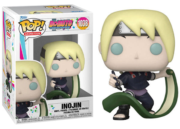 Funko Pop! Inojin Boruto 1038 Vinyl Figure in PopShield Protector