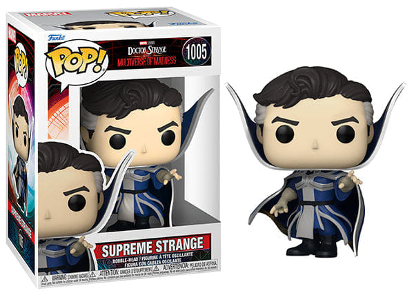 Funko Pop! Supreme Strange Multiverse of Madness 1005 Vinyl Figure in PopShield Protector