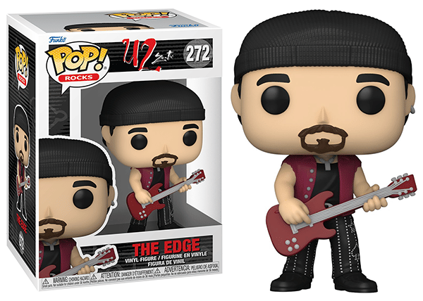 Funko Pop! The Edge U2 272 Vinyl Figure in PopShield Protector