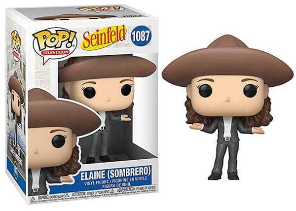 Funko Pop! Elaine Sombrero, Seinfeld 1087 Vinyl Figure in PopShield Protector
