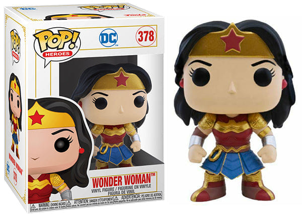 Funko Pop! Wonder Woman Imperial Palace 378 Vinyl Figure in PopShield Protector