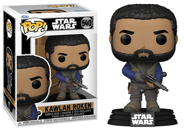 Funko Pop! Kawlan Roken Star Wars 540 Vinyl Figure in PopShield Protector
