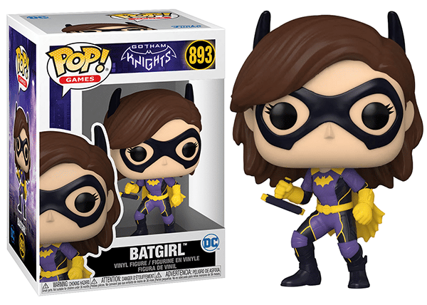 Funko Pop! Batgirl Gotham Knights, Games 893 Vinyl Figure in PopShield Protector