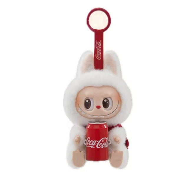 Pop Mart Labubu The Monsters Coca Cola Series Happy Factor Vinyl Plush Pendant