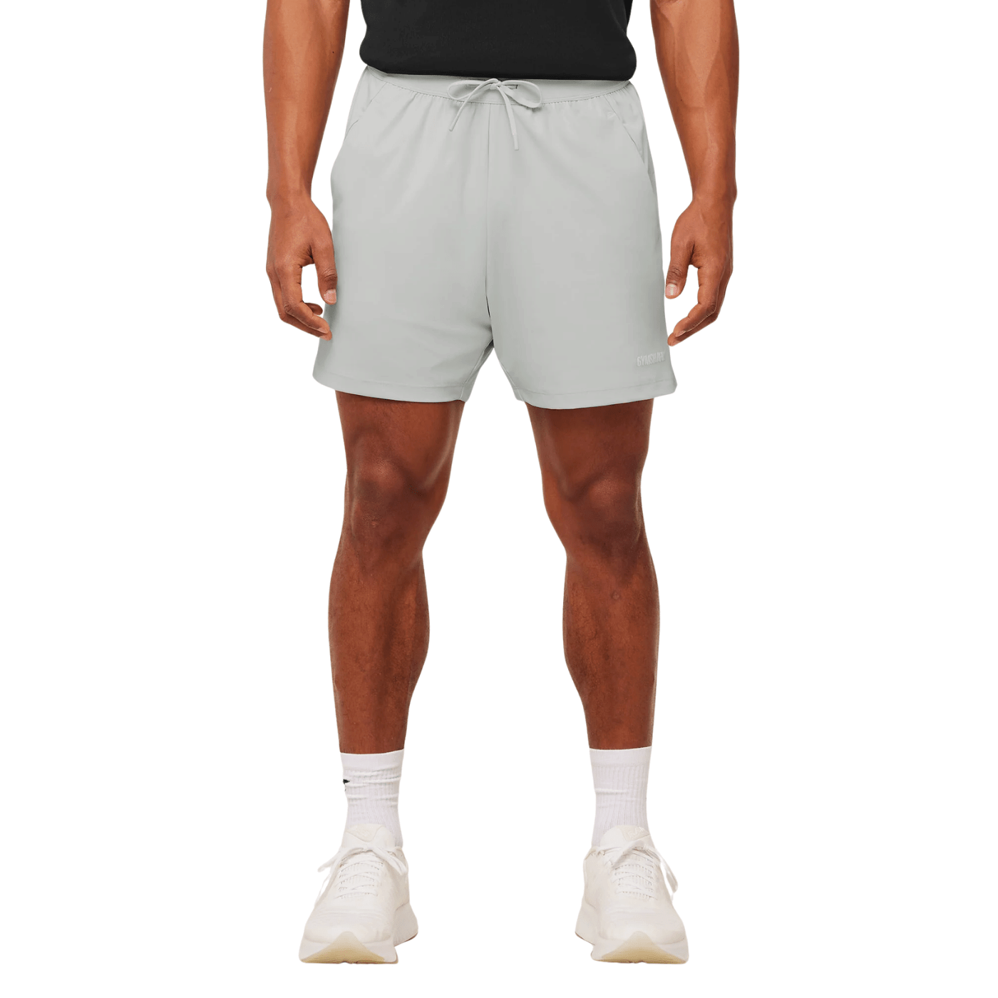 Gymshark Active Rest 6" Shorts slim fit Light Grey