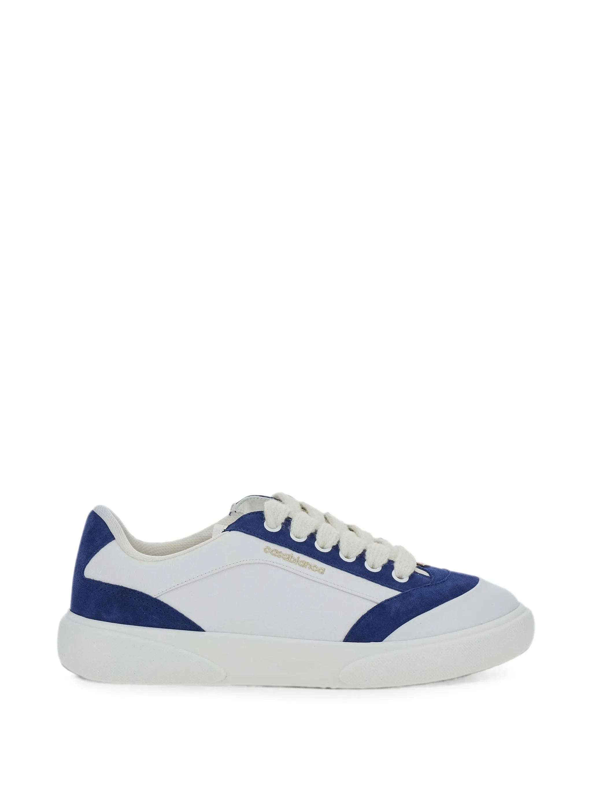 Casablanca Del Mar logo - print panelled sneakers