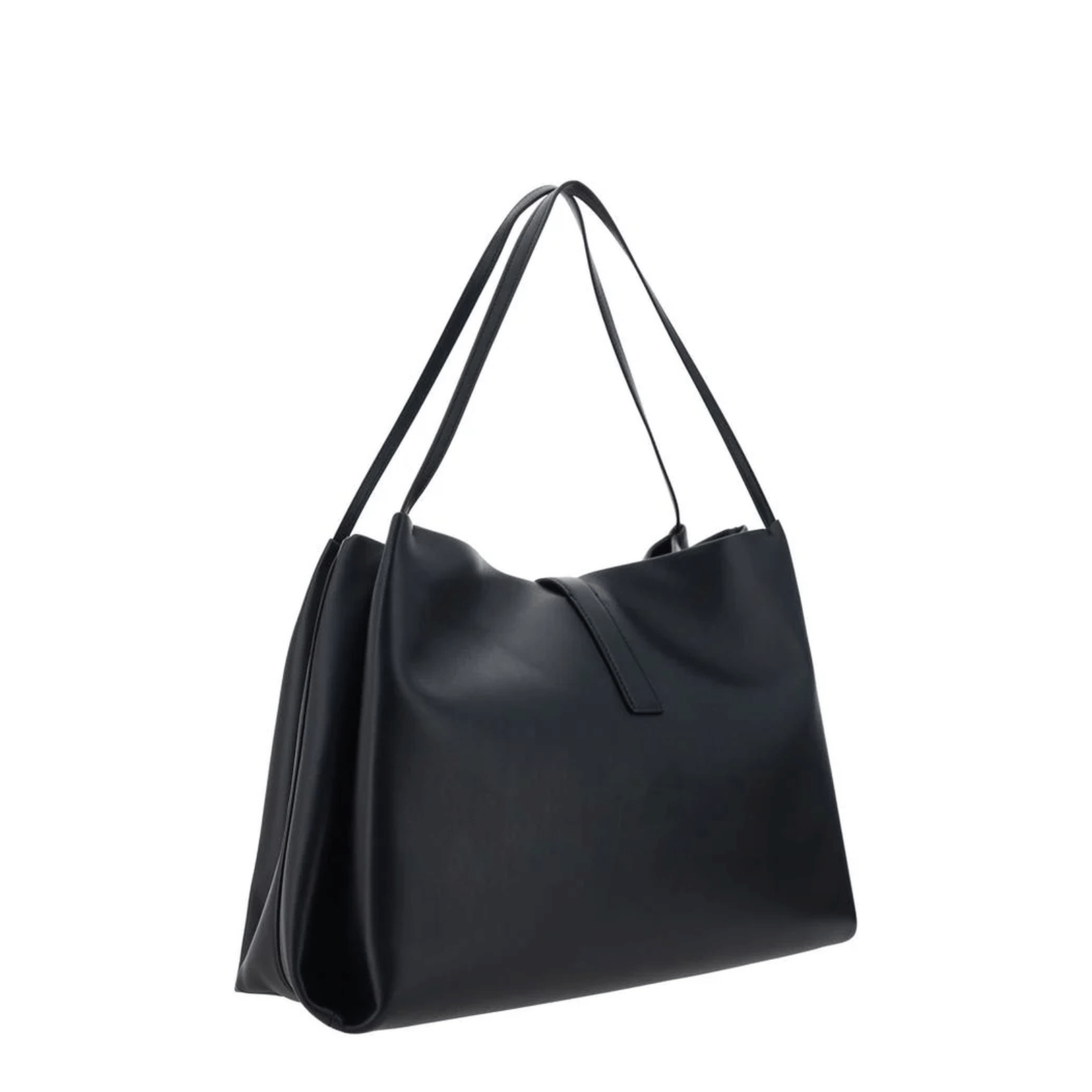 Ferragamo Leather Tote Bag - Black