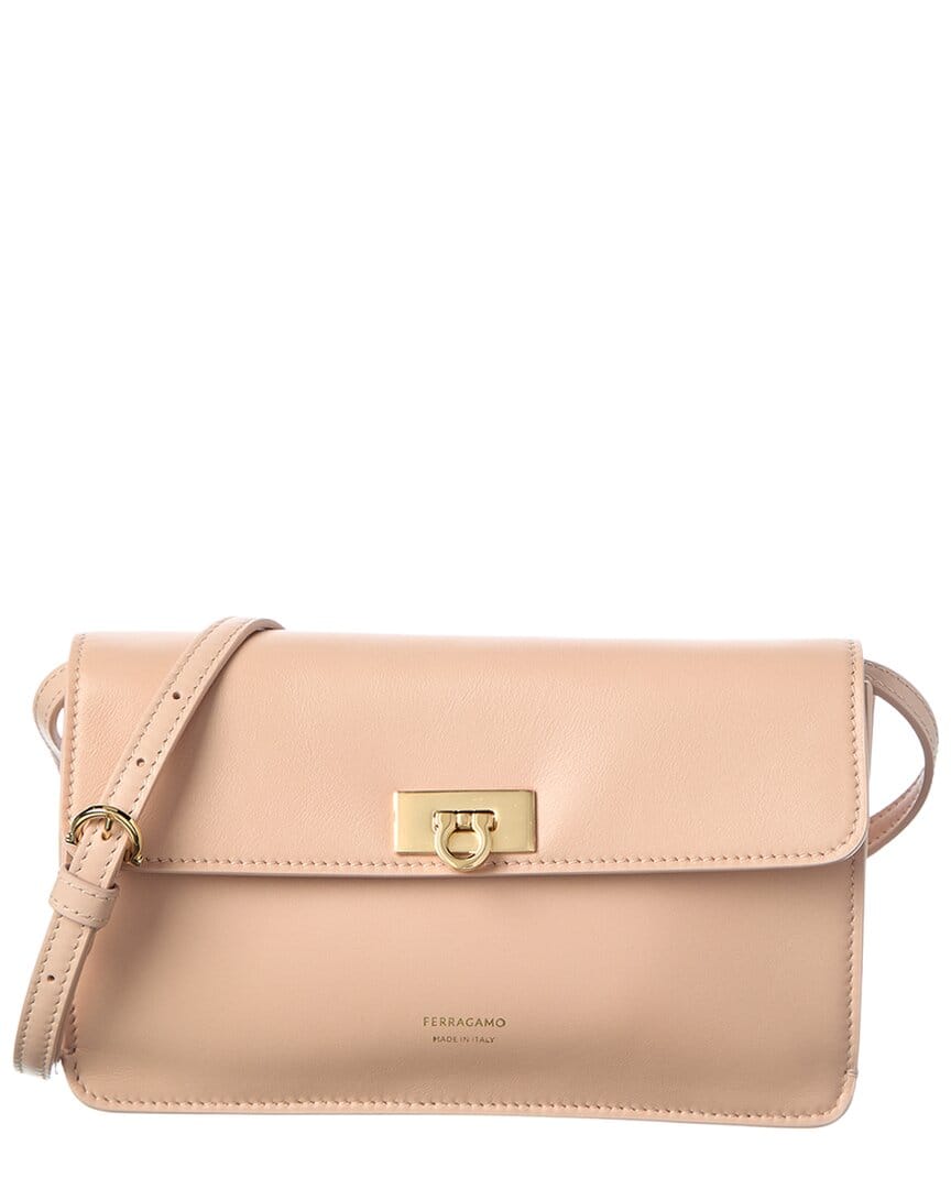 Ferragamo Harley Leather Shoulder Bag