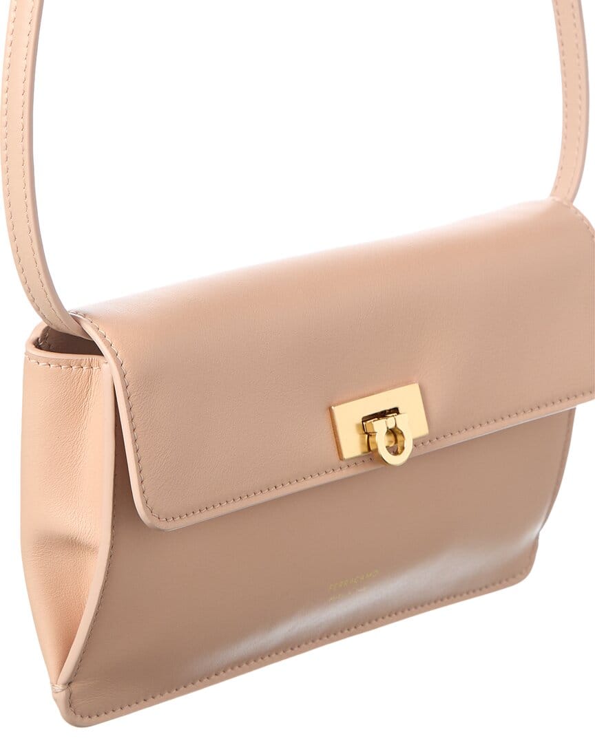 Ferragamo Harley Leather Shoulder Bag