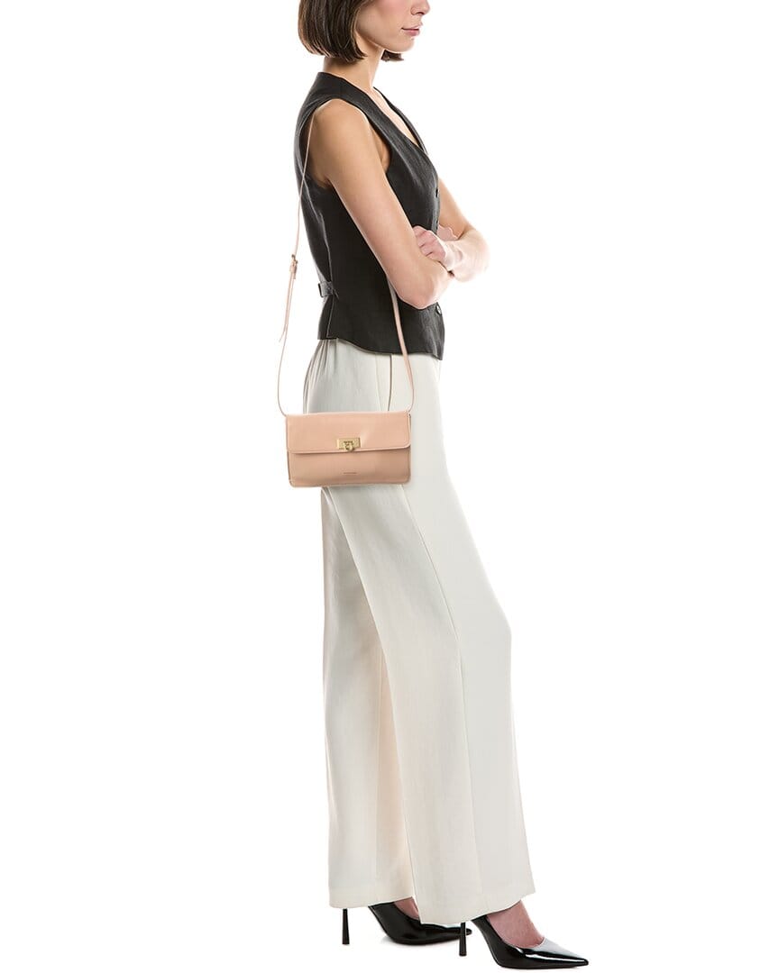 Ferragamo Harley Leather Shoulder Bag