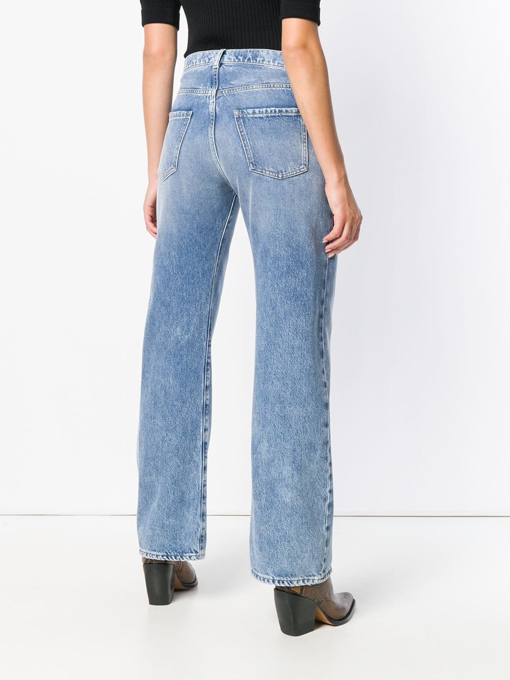 Maison Margiela Oversized - Pocket Denim Jeans — Light Blue