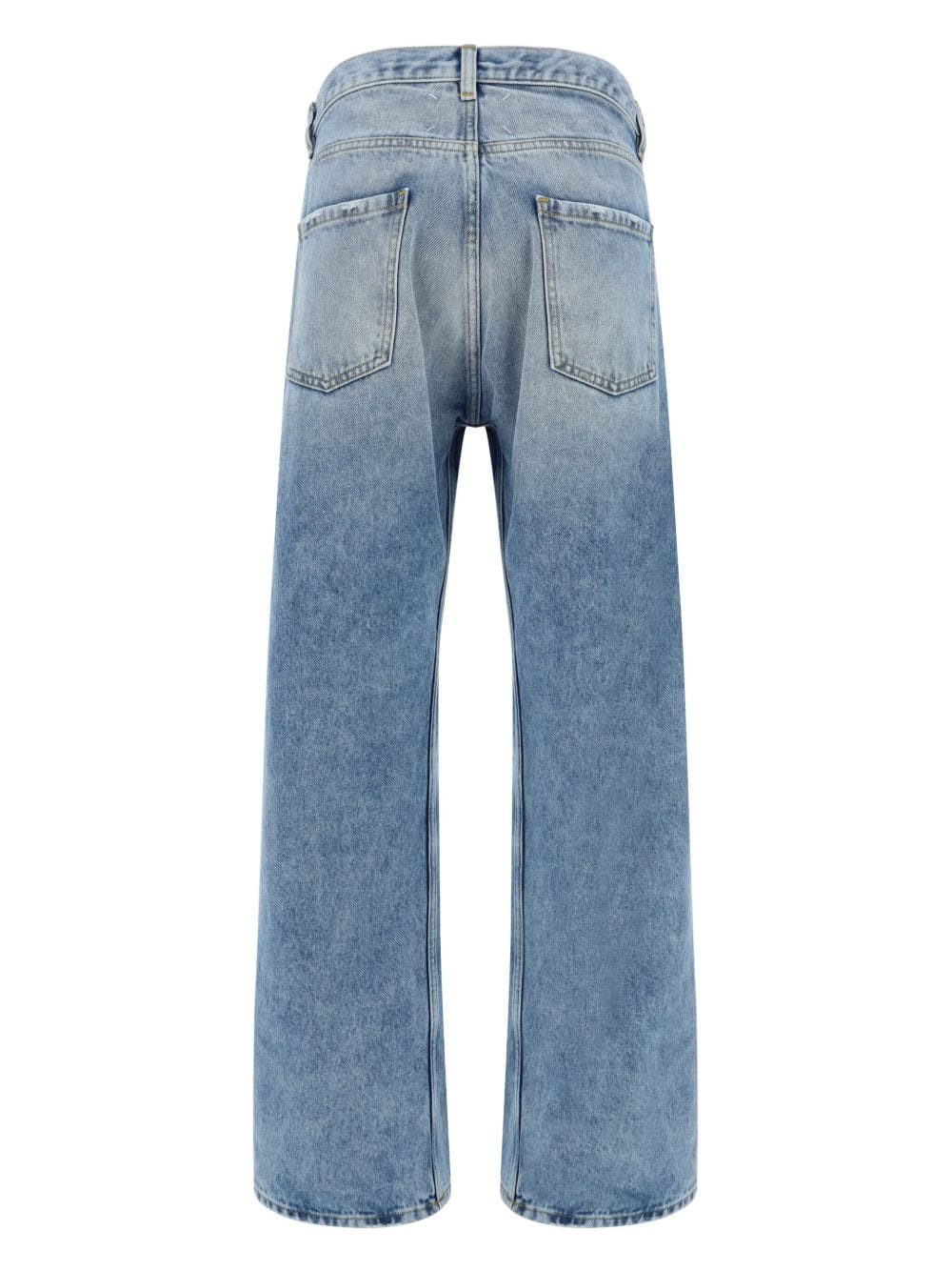 Maison Margiela Oversized - Pocket Denim Jeans — Light Blue