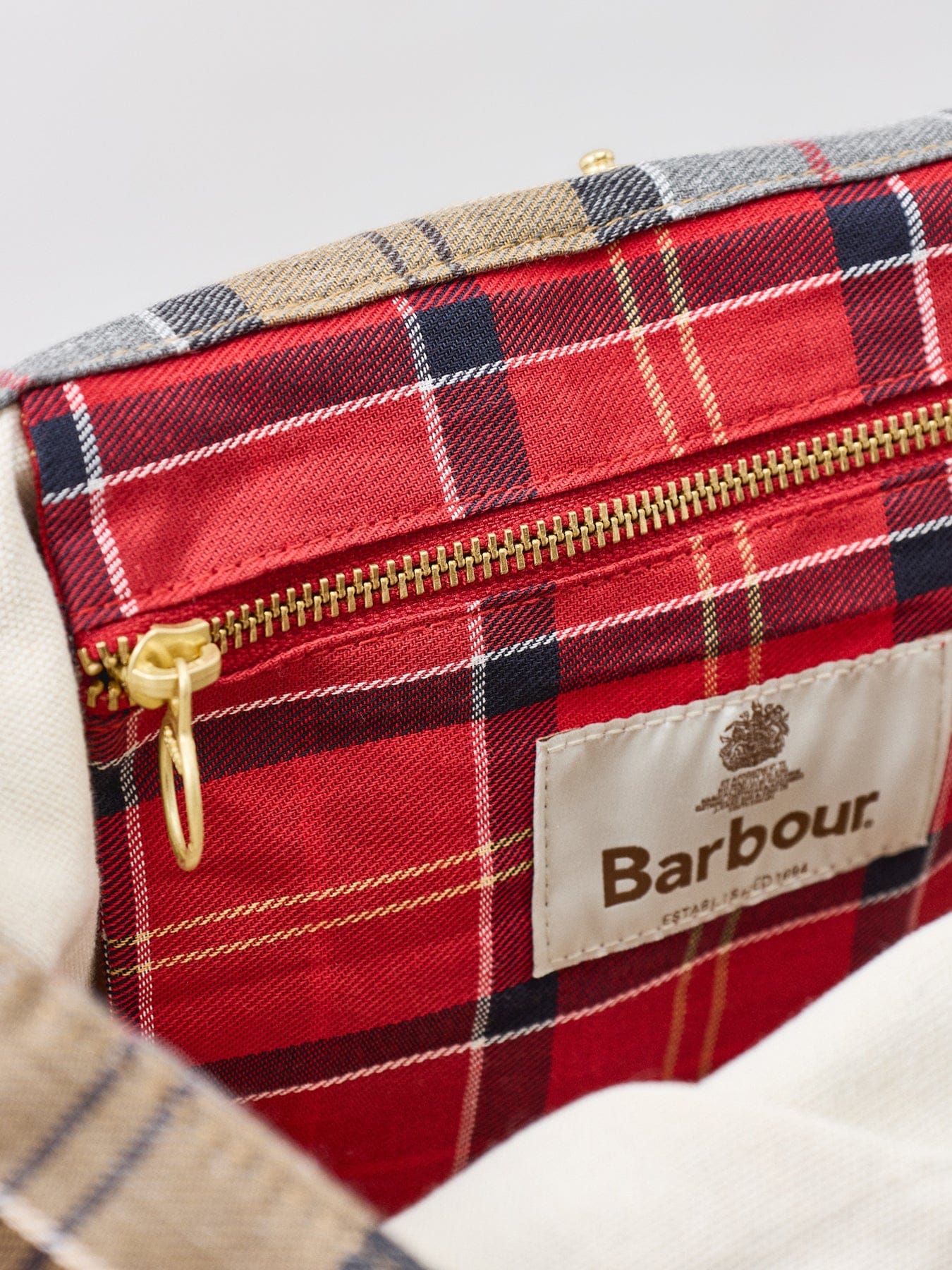 Barbour Heart Tote Bag Classic/Cardinal