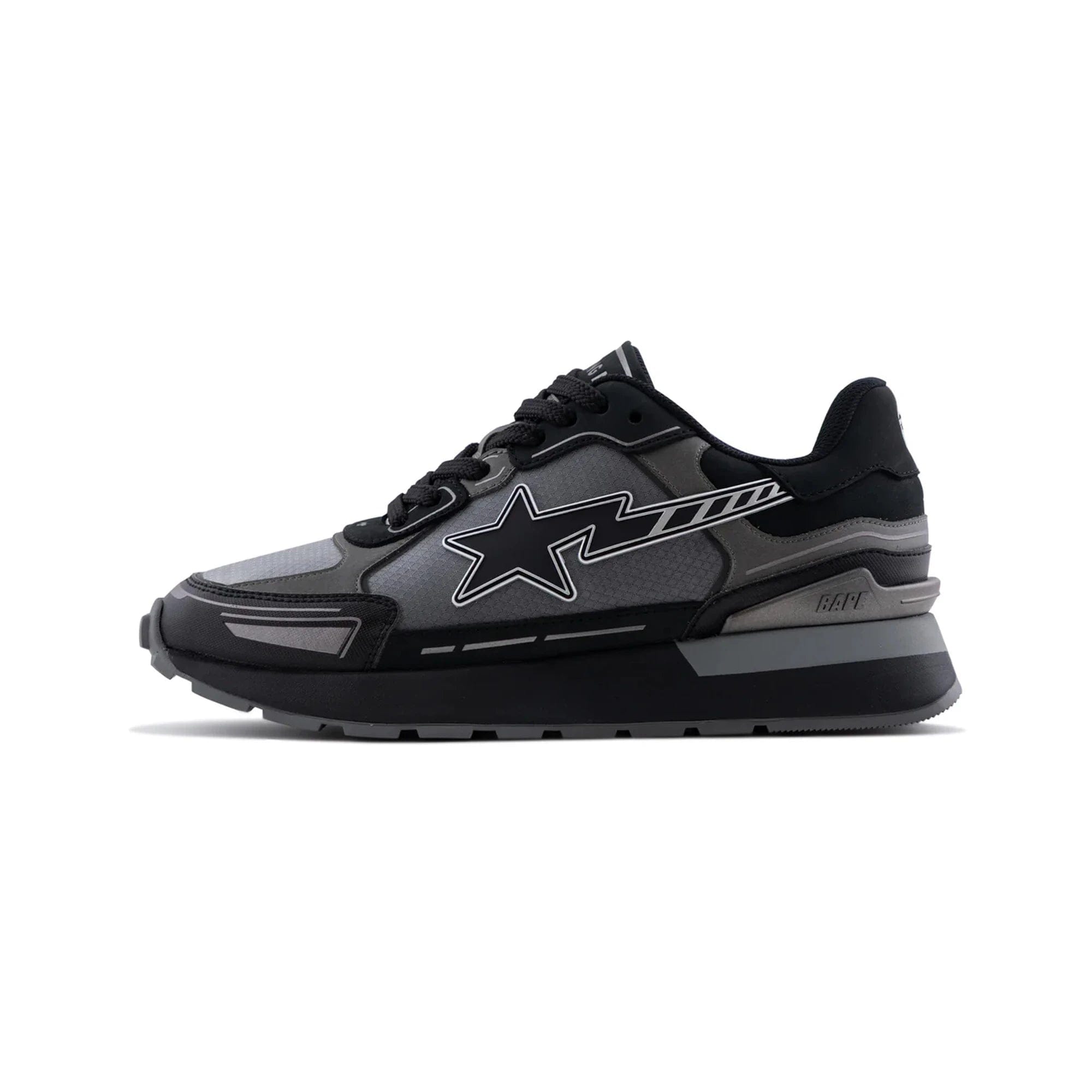 A Bathing Ape BAPE Cross STA #1 M2 Black