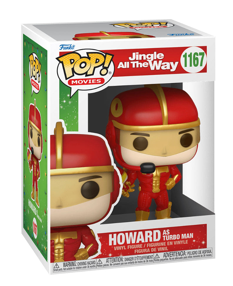 Funko (Box Damage) Funko Pop! Jingle All The Way Howard As Turbo Man #1167
