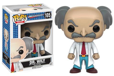Funko (Light Box Damage) Funko Pop! Mega Man Dr. Wily #105