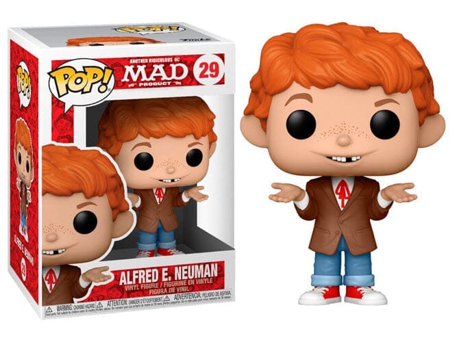 Funko (Light Box Damage) Mad Alfred E. Neuman Funko Pop! #29