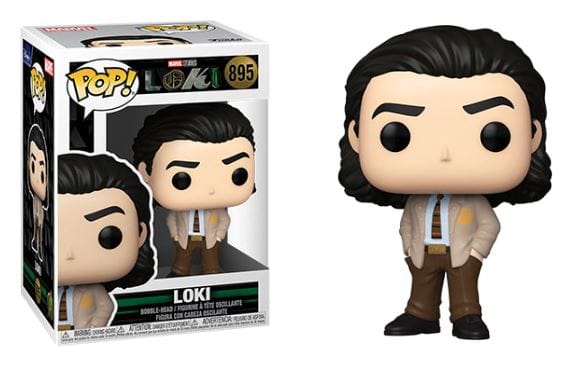 Funko (Light Box Damage) Funko Pop! Marvel Loki (TVA Variant Jacket) #895