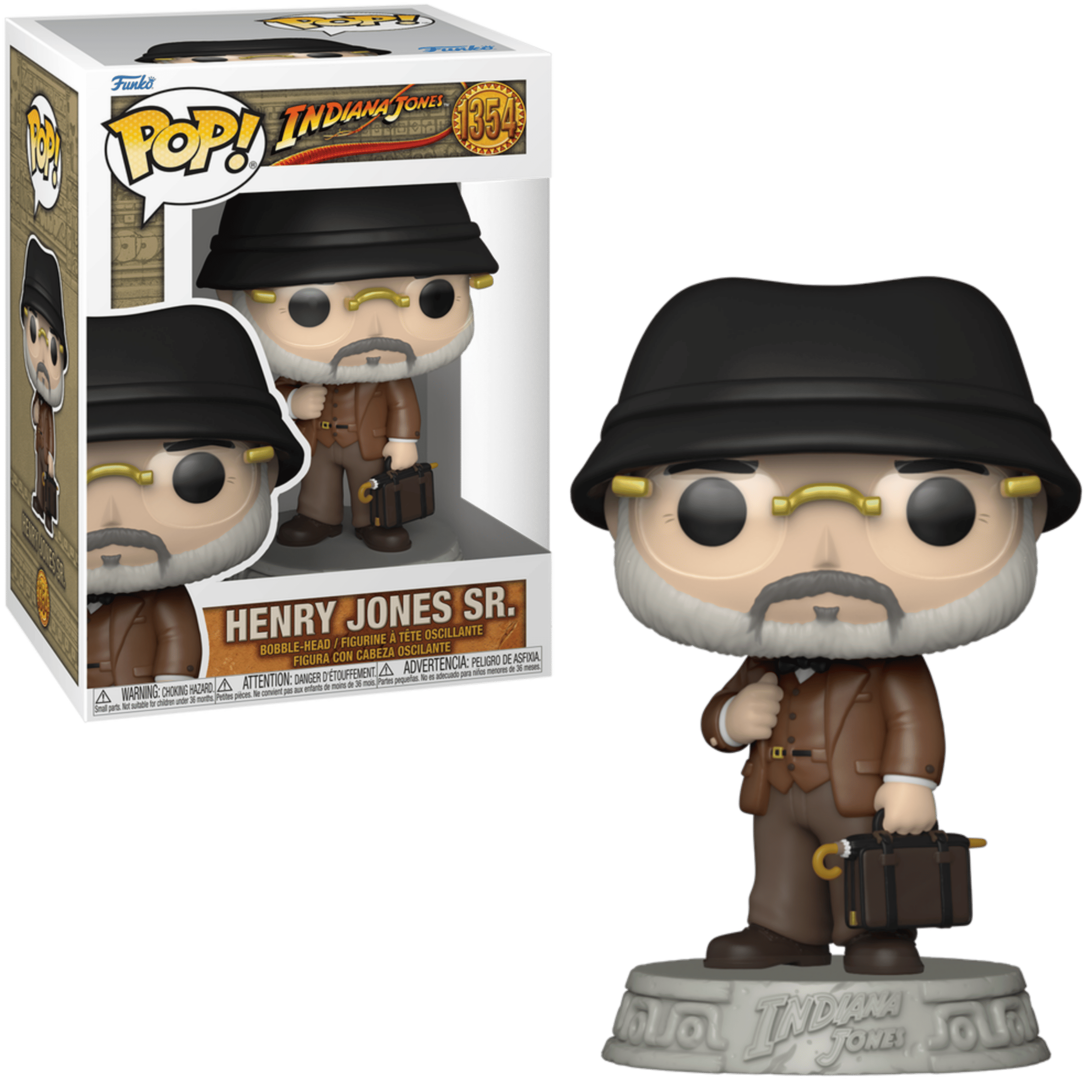 Funko (Light Box Damage) Funko Pop! Indiana Jones Henry Jones Sr. #1354
