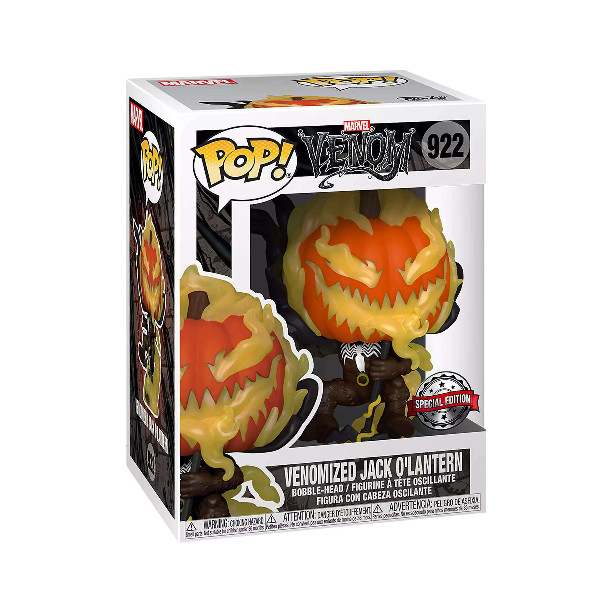 Funko (Box Damage) Funko Pop! Marvel Venom Venomized Jack O'Lantern (Exclusive) #922