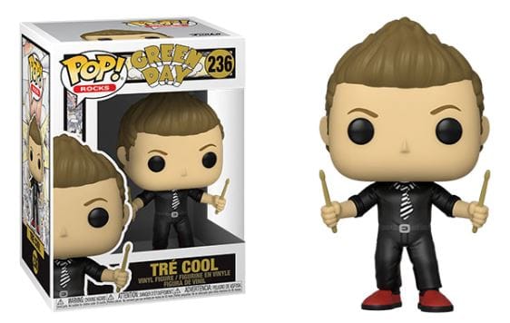 Funko (Light Box Damage) Green Day Tre Cool Funko Pop! Rocks #236