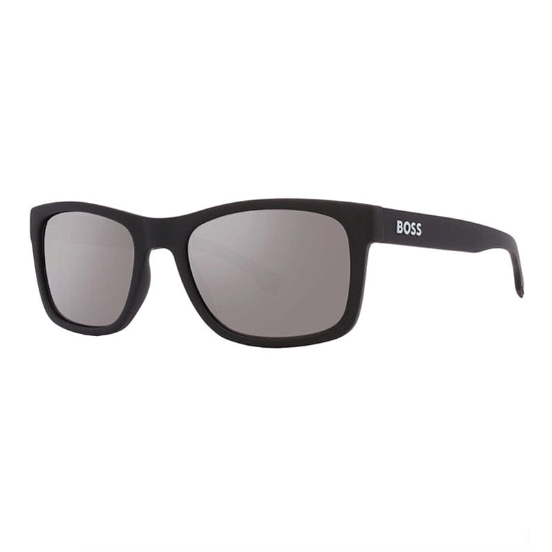 BOSS 1569/S 0003 T4 Matte Black/Silver Mirrored